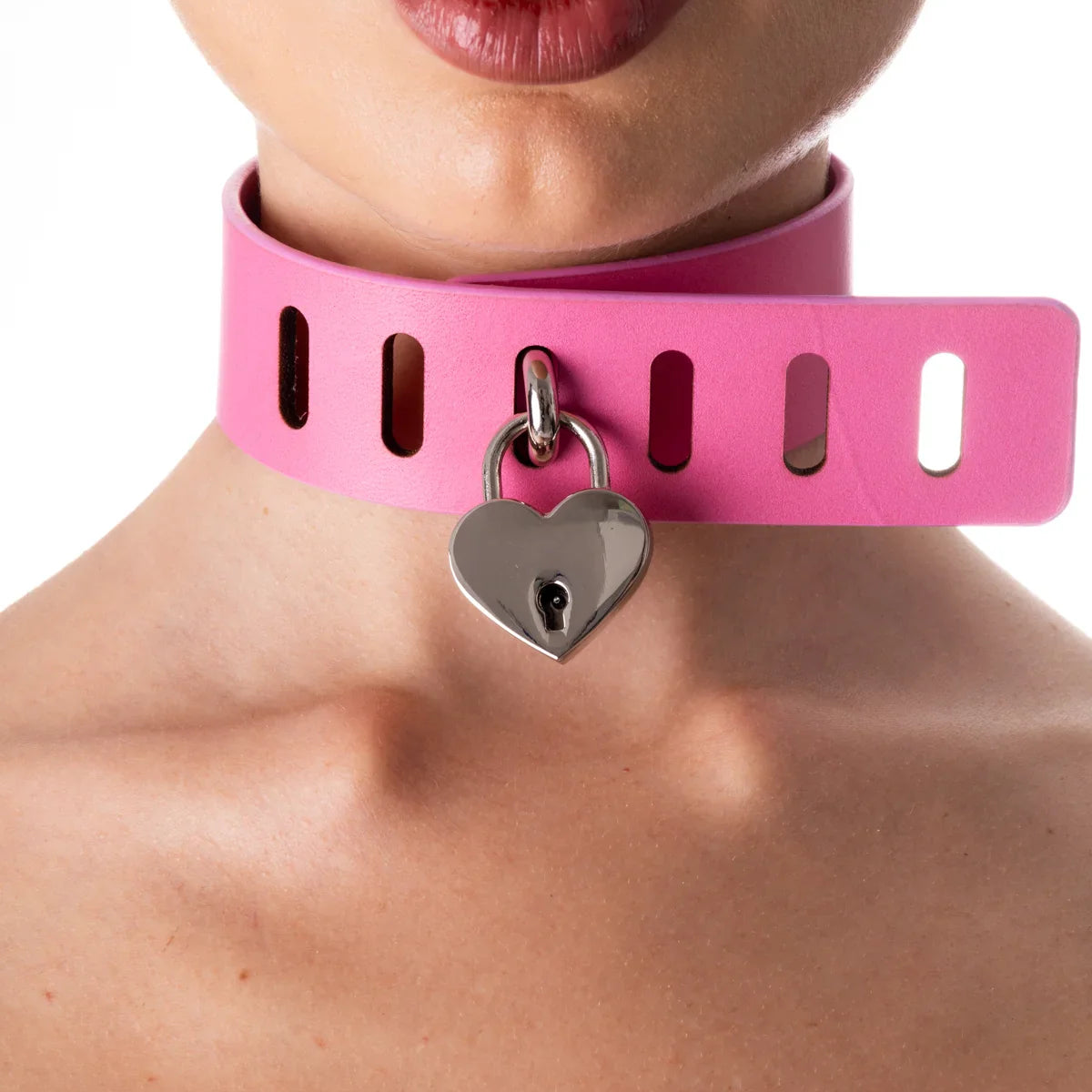 Locking Collar & Lock Choker | 7 Colors – LUDOSATI