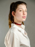 Model wearing  BEA SUBMISSIVE COLLAR