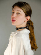 Model wearing  LUNA SUB COLLAR