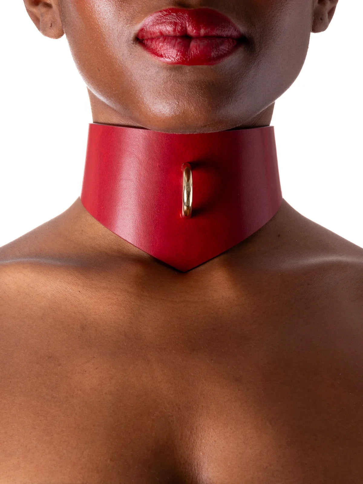 product image of o ring collar in red